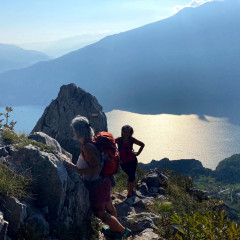 Il Garda Trek tocca tutte le cime che fanno da corona al lago nel Garda Trentino