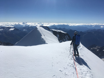 The “Four thousands” of Monte Rosa - Paradise for summer mountaineering